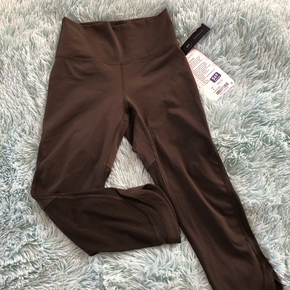 NWT- Lululemon Green Revitalized Crop Pants